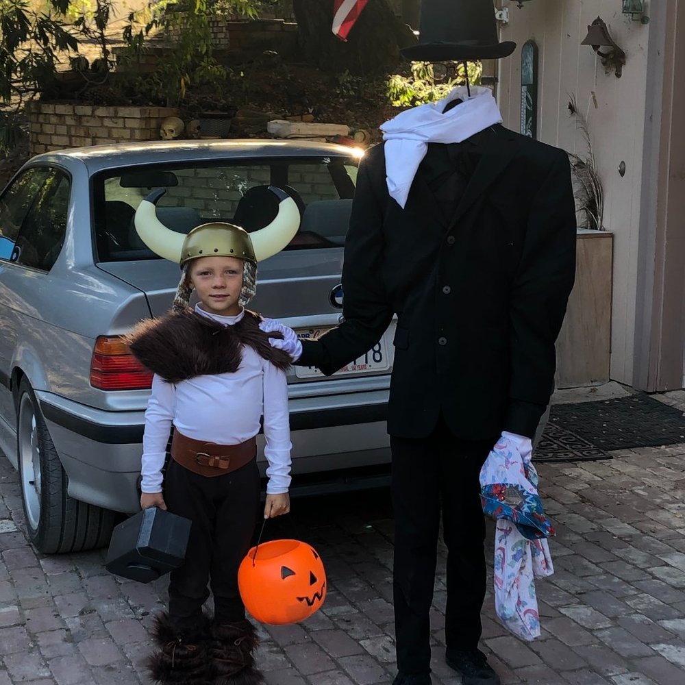 Kids invisible man costume